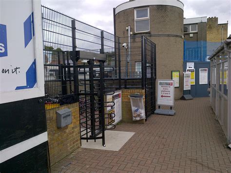 bishops stortford rail station lock  safe