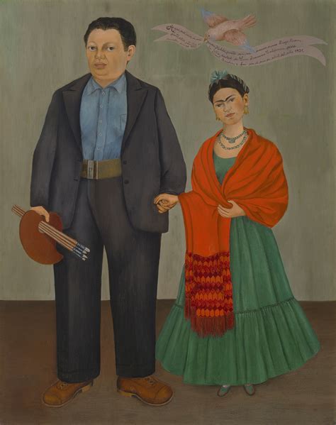 frida kahlo s “frieda and diego rivera” is on view at san francisco