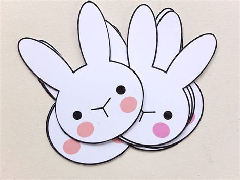 bunny bunting printable easter savvy nana