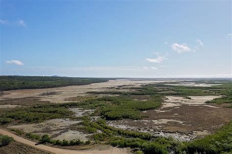 drone aerial  tidal flats photograph  michele jackson fine art america