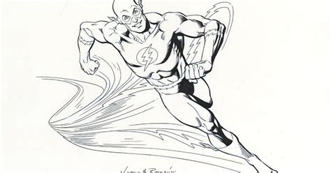 flash running coloring pages coloring pages