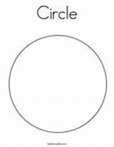 Coloring Circle Pages Shape Shapes Color 85kb 186px sketch template