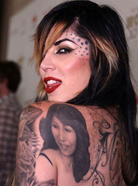 Kat Von D Face Tattoos D Tattoo Face Tattoos For Women