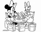 Coloring Mouse Pages Pluto Donald Goofy Miny Micky Daysi Daisy Minnie Kids sketch template