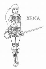 Princess Warrior Xena Artists General Thread Im Back sketch template