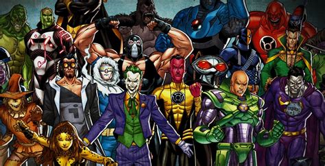 iconic dc comics villains         dceu