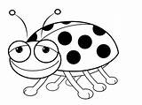 Colorear Mariquitas Ladybug Coccinelle Bettle Disegno Ladybugs Clipartmag Coloriages sketch template