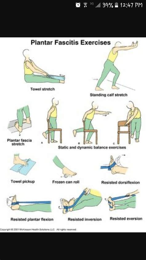 Plantar Fasciitis Exercises Nhs Pdf Dealing With Sore