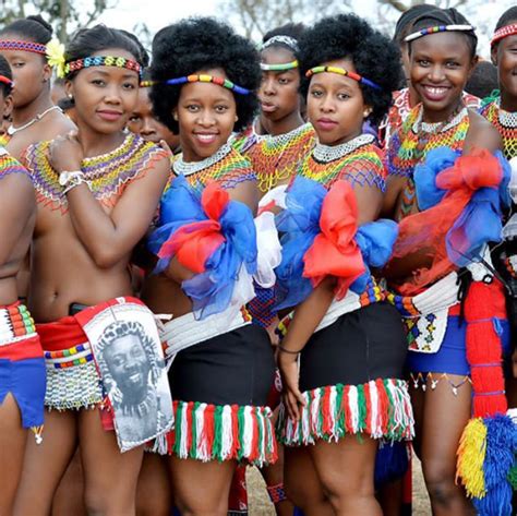swati maidens in colourful regalia at the reed dance festival clipkulture clipkulture