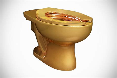 donald trump guggenheim museum    solid gold toilet