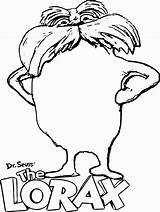 Lorax Seuss Dr Sheets Clipartmag Albanysinsanity sketch template
