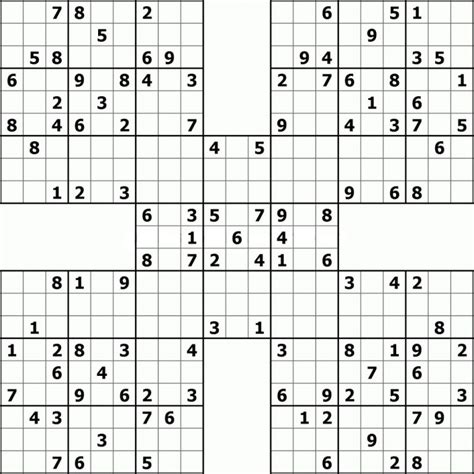 easy  hard printable sudoku high fives  activity