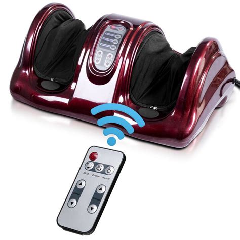 Shiatsu Kneading And Rolling Foot And Leg Massager With Remote Tanga
