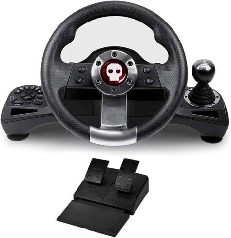 ps steering wheel pedal  gear shift numskull gaming steering wheel  compatible