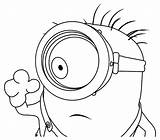 Outline Minion Drawing Minions Drawings Paintingvalley sketch template