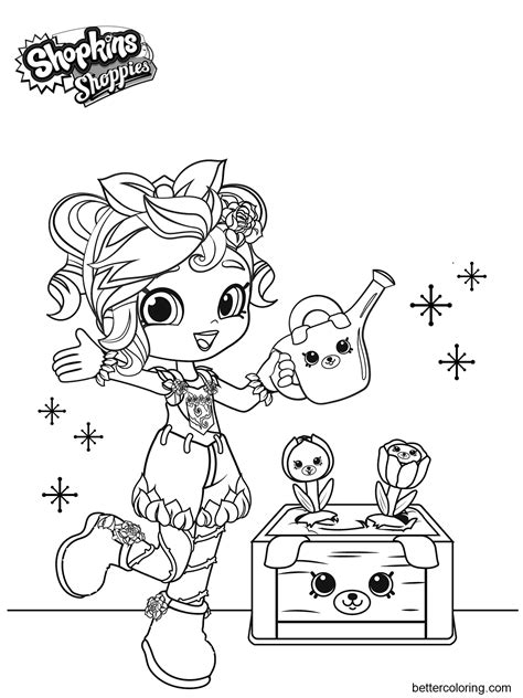 smalltalkwitht view shoppies dolls coloring pages pictures