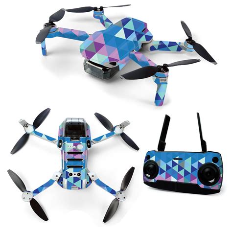colorful skin  dji mavic mini portable drone quadcopter protective durable  unique