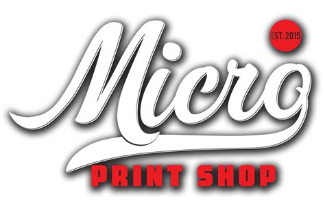 micro print shop