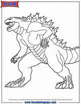 Coloring Godzilla Pages Printable Kids Para Print Sheets Colorear Book Colouring Color Dibujos Birthday Libros Minecraft Sonic Adult Craft Dinosaur sketch template