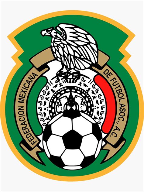 mexico national football team logo sticker  sale  touchingsaturn