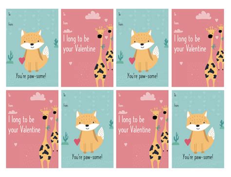 childrens valentines day cards