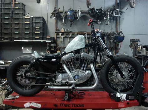 rigid evo bratstyle japanese influence bike photos page 8 the sportster and buell motorcycle