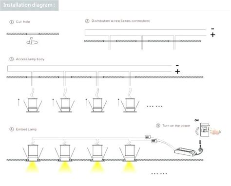 recessed  light wiring diagram wiring diagram  led recessed lighting wiring diagram library