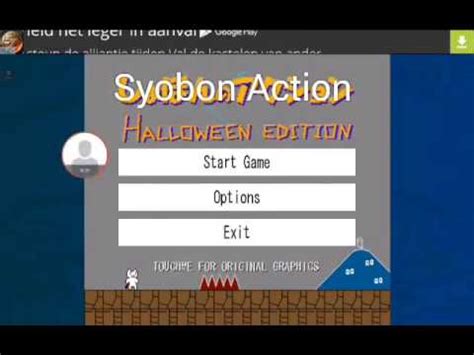 syobon action halloween edition level   part  youtube