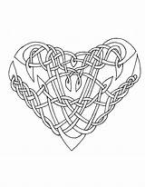 Rope Drawing Knotwork Celtic Coloring Pages Knot Getdrawings sketch template