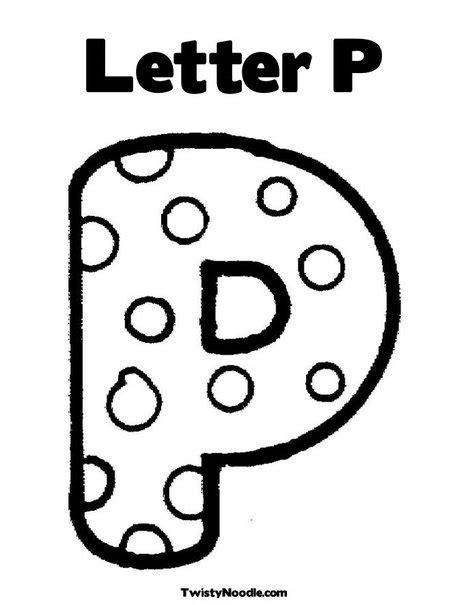 letter p coloring page letter p coloring page abc coloring pages