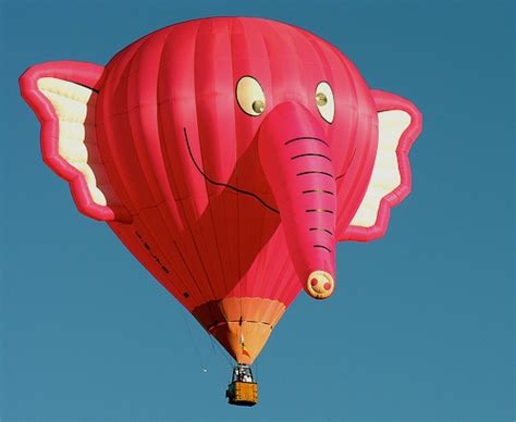 Pink Elephant Hot Air Balloon