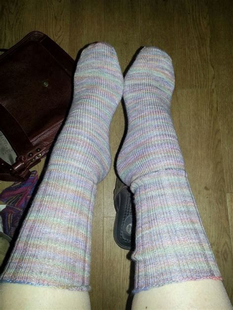 knitman tube socks    wear