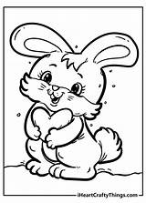 Rabbit Rabbits Iheartcraftythings Bunnies sketch template