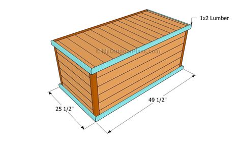 step  step deck box plans outdoor deck box deck box building  deck
