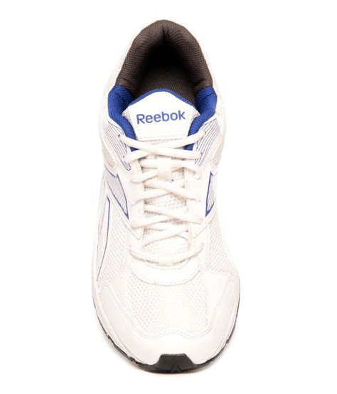 reebok united runner iv lp white blue running shoes buy reebok