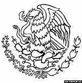 Coloring Mexico Mexican Flag Arms Coat Drawing Eagle Printable Pages Color Cinco Print Choose Board Mayo Emblem Kids sketch template
