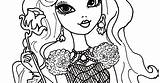 Briar Ever After High Coloring Beauty Pages sketch template