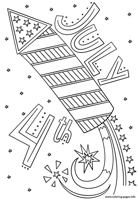 july  doodle  coloring page printable