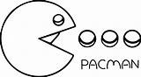 Pac Pacman Wecoloringpage Kolorowanki Dzieci Imprimer Gratuitement Scappa Personaggio Dai Raccoglie Nemici sketch template