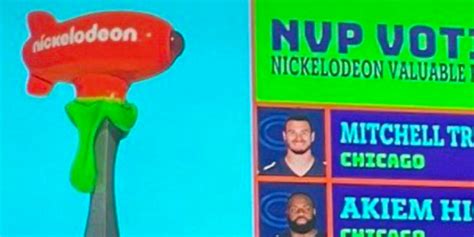 nickelodeon drops  nvp voting  bears saints game  shows