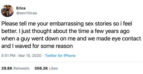 30 People Share Their Most Embarrassing Sex Stories On Twitter