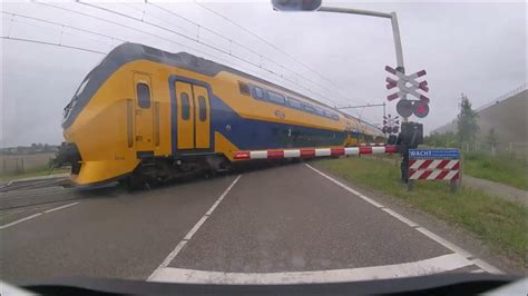 railway crossings  sint joost rijksweg noord  youtube