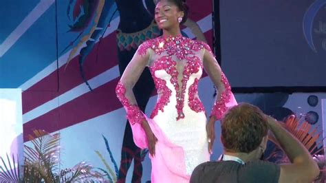jaycees caribbean pageant 2016 evening wear final youtube
