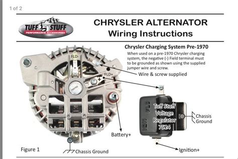 chrysler  wire alternator wiring diagram   goodimgco