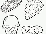 Plate Coloring Food Drawing License Getcolorings Getdrawings sketch template