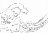 Hokusai Oeuvre Japon Colorie Montagne Jeunepublic Grandpalais Rmn sketch template