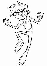 Danny Phantom Kleurplaat Dibujos Fantom Kolorowanki Nickelodeon Coloriages Cartoonbucket Panthom Personajes Coloring Animaatjes Dzieci Malvorlage Guardado Par sketch template