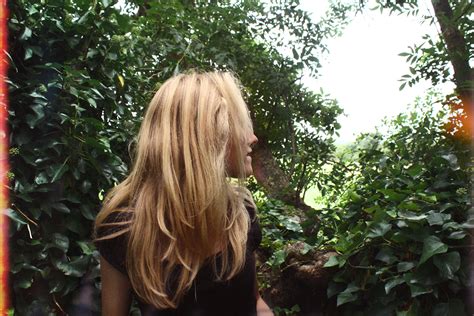 Wallpaper Forest Leaves Model Blonde Garden Long Hair Nature
