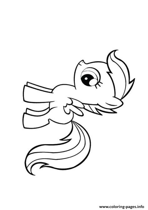 scootaloo    pony coloring page coloring page blog