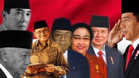 foto presiden indonesia  keluarga  presiden pertama hingga  tujuh youtube